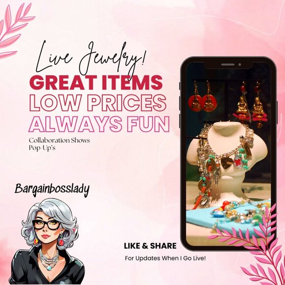 Jewelry - LISA'S LIVE JEWELRY SHOW NOTICE (bargainbosslady) DO NOT SELL